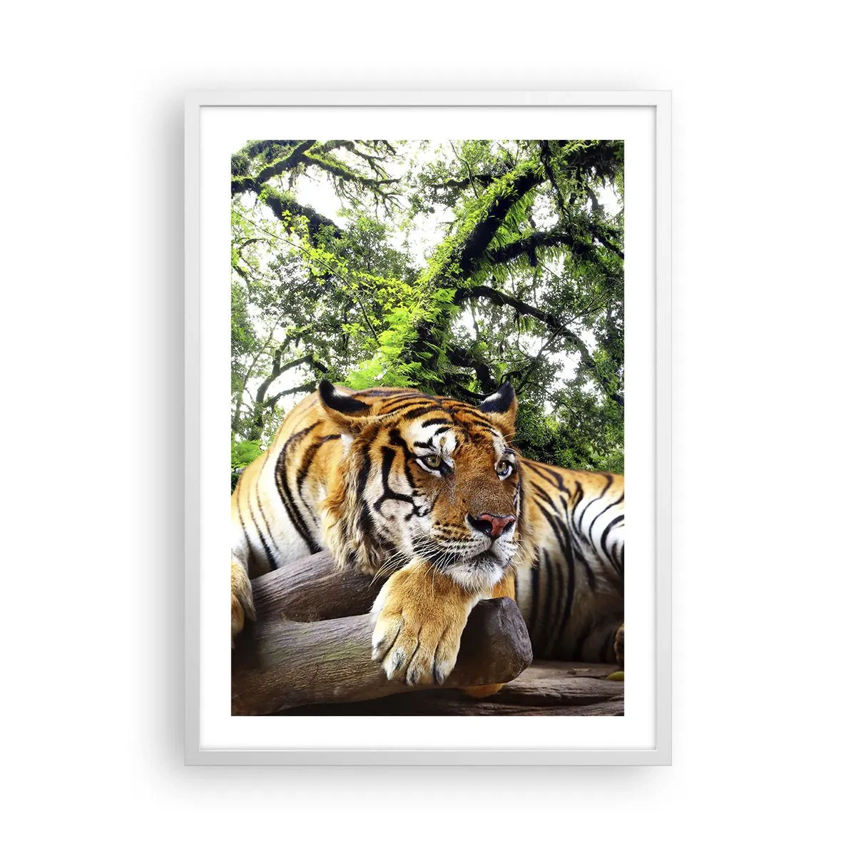 Affisch i vit ram - Med vänlig hälsning - 50x70 cm