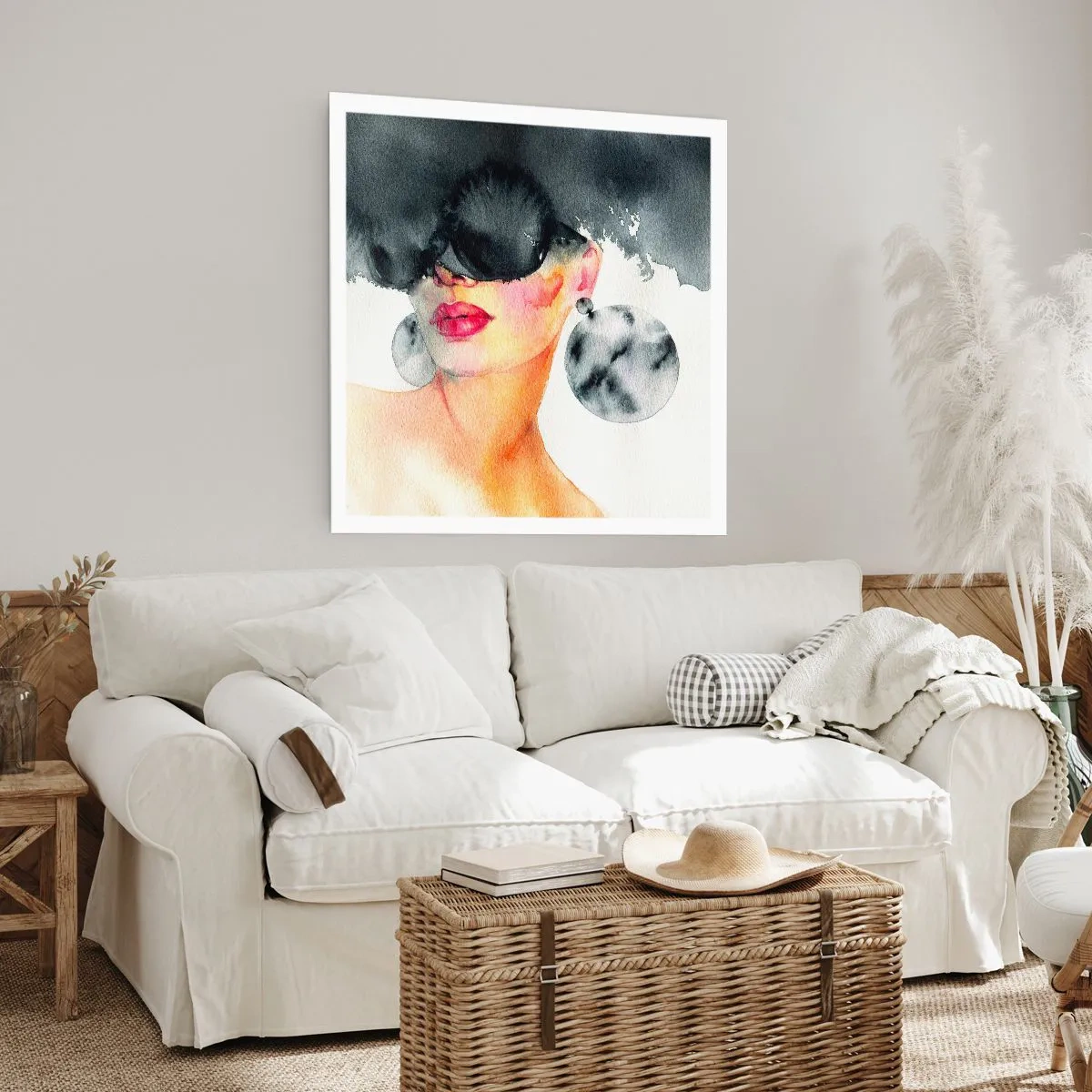 Affisch - Elegansens hemlighet - 40x40 cm