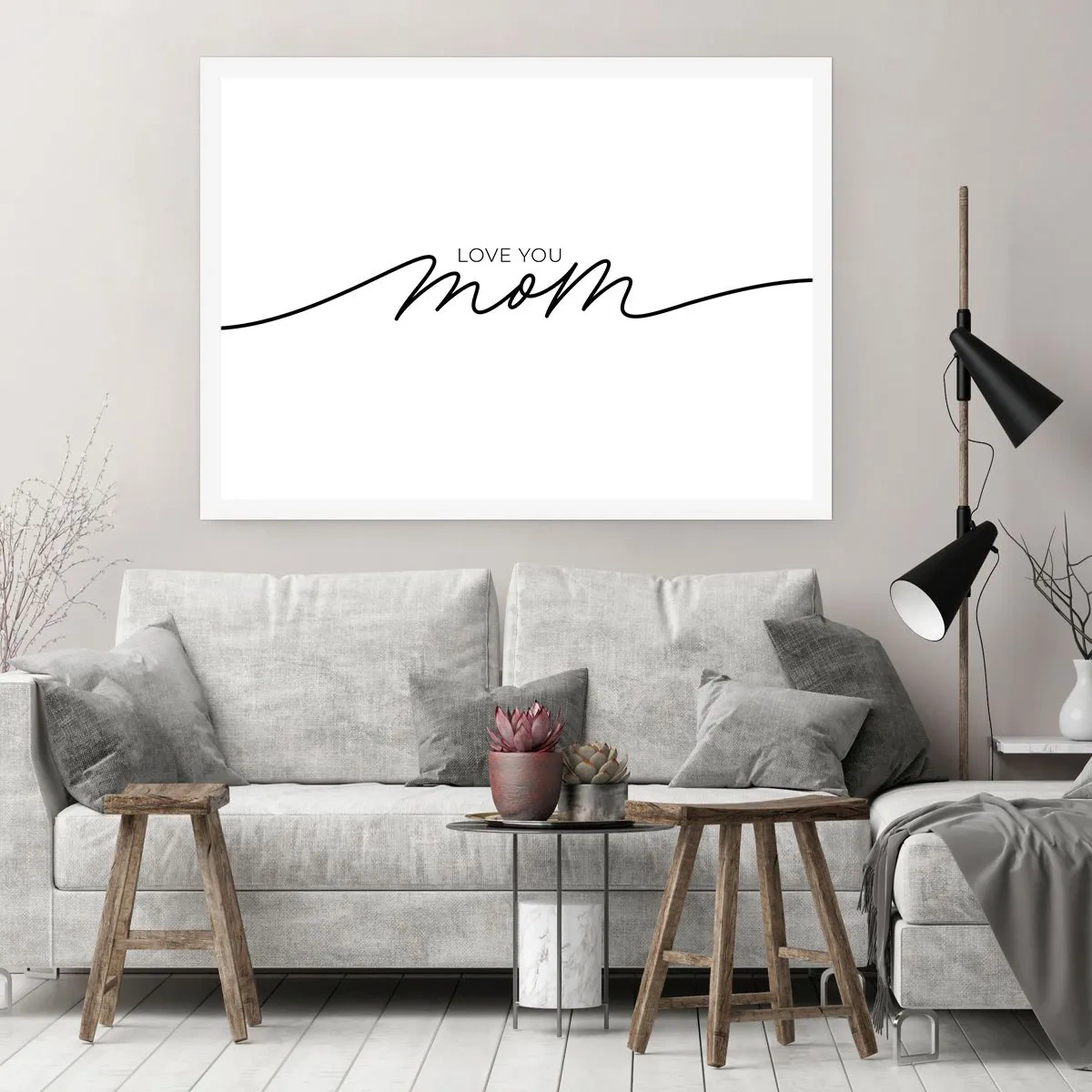 Affisch - Jag är mycket rörd - 70x50 cm