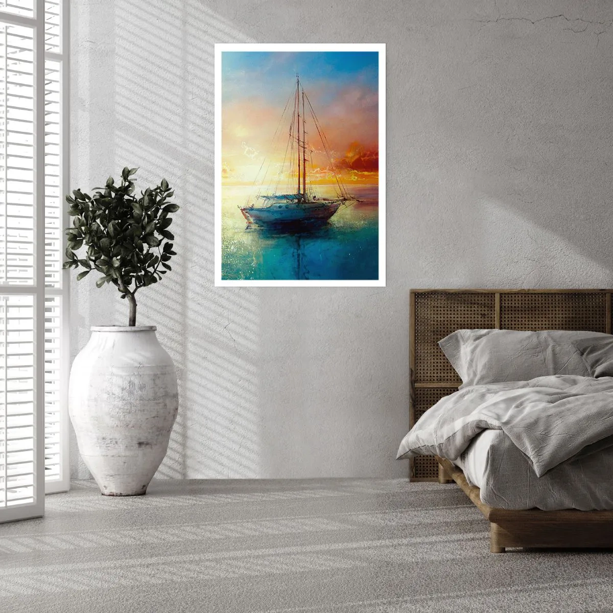 Affisch - I guldviken - 30x40 cm