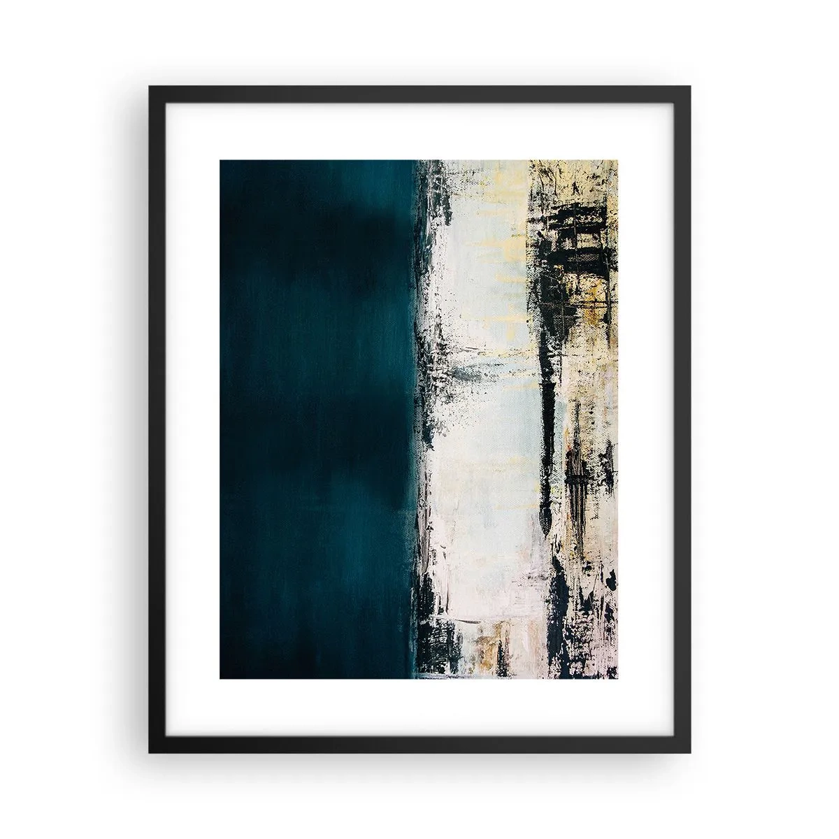 Affisch i svart ram - Horisontell komposition - 40x50 cm