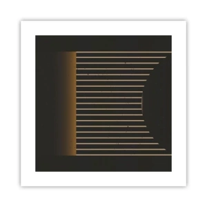 Affisch - Utforska mörkret - 40x40 cm