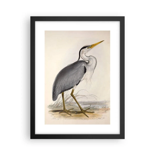 Affisch i svart ram - Hägers charm - 30x40 cm