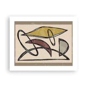 Affisch - Vertikaler och nivåer - 50x40 cm