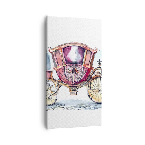 Canvastavla - Bild på duk - Bröllop eller bal? - 55x100 cm