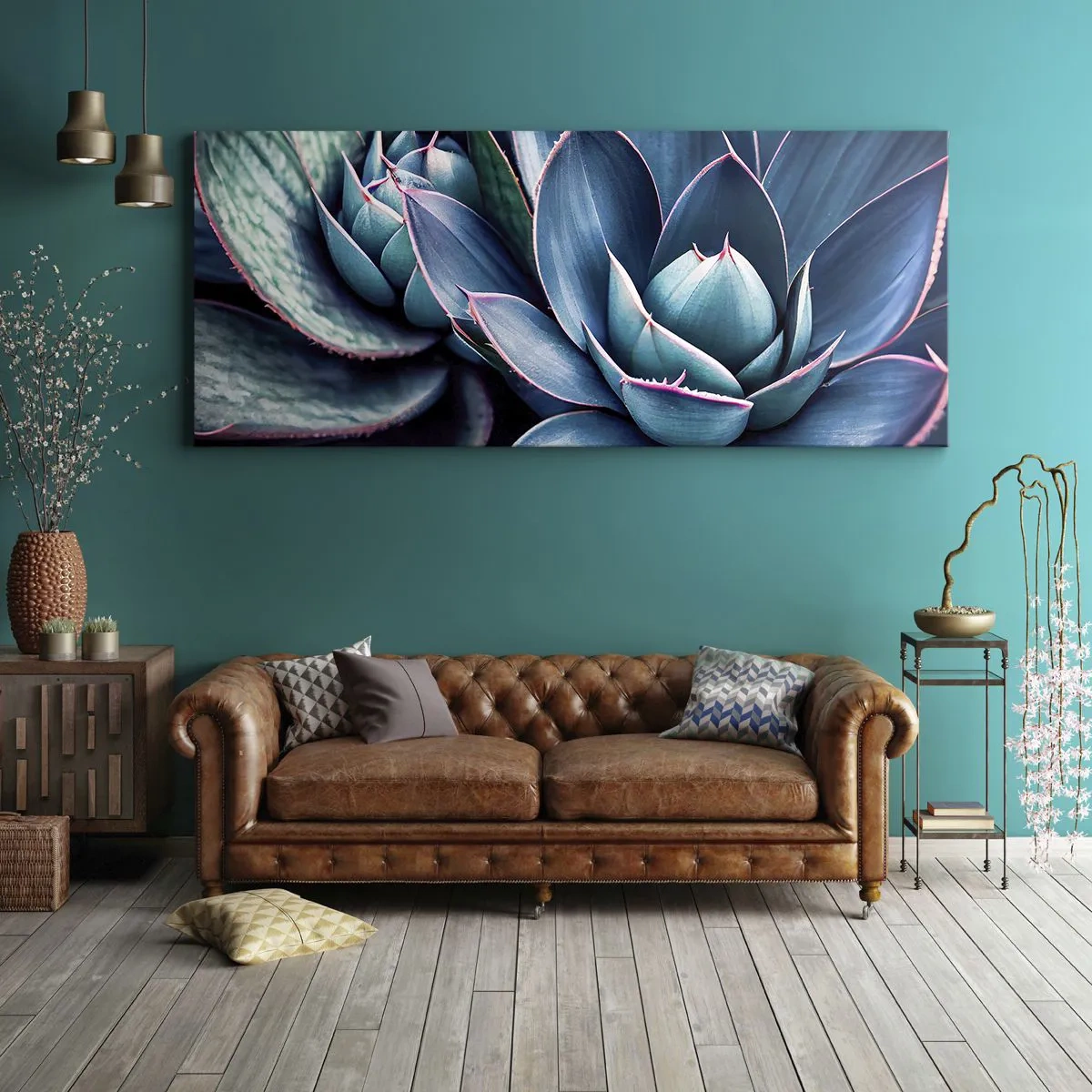 Canvastavla - Bild på duk - Vital kraft - 100x40 cm