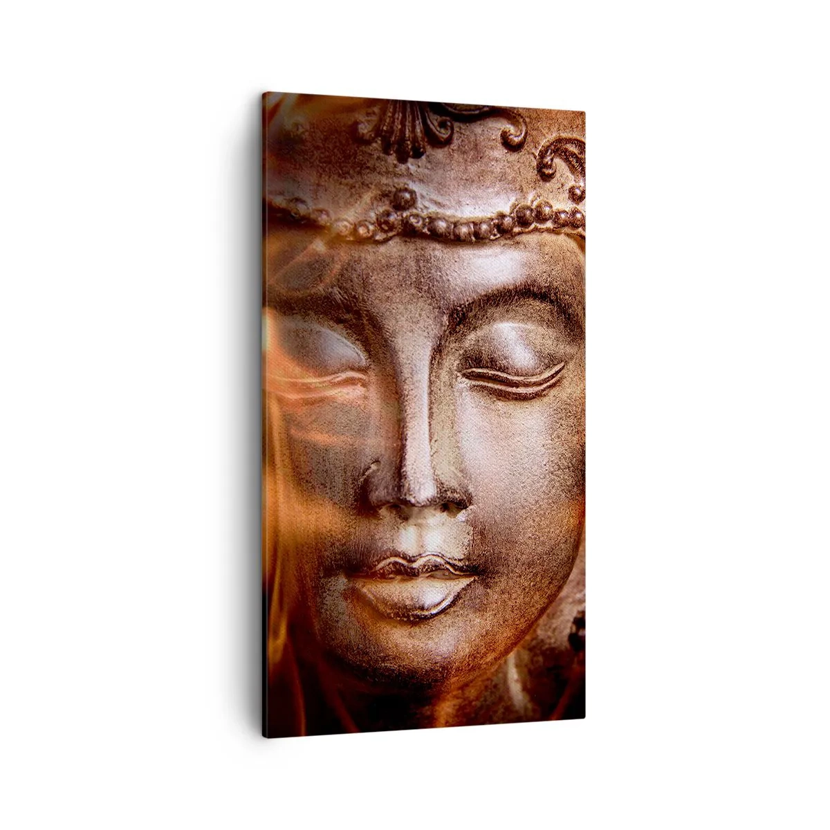 Canvastavla - Bild på duk - Det finns bara här och nu - 45x80 cm