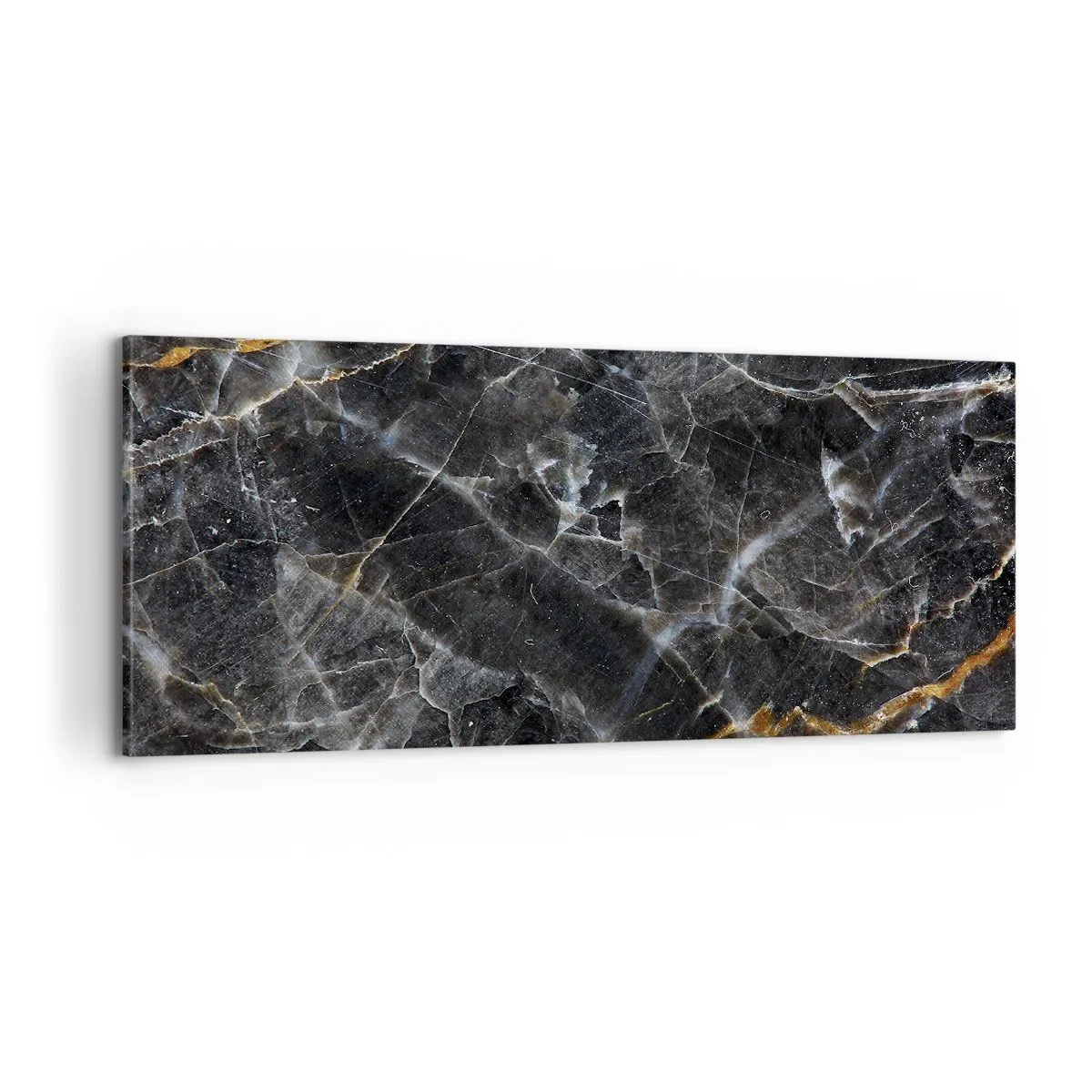 Canvastavla - Bild på duk - Stenens interna liv - 100x40 cm