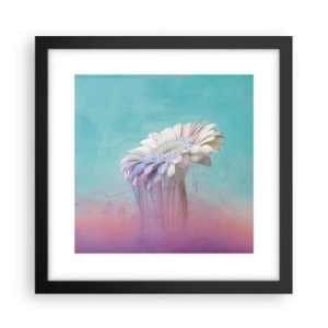 Affisch i svart ram - Blommornas undervärld - 30x30 cm