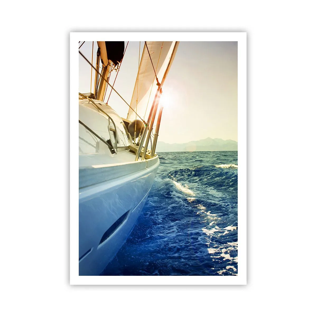 Affisch - Mot äventyret - 70x100 cm