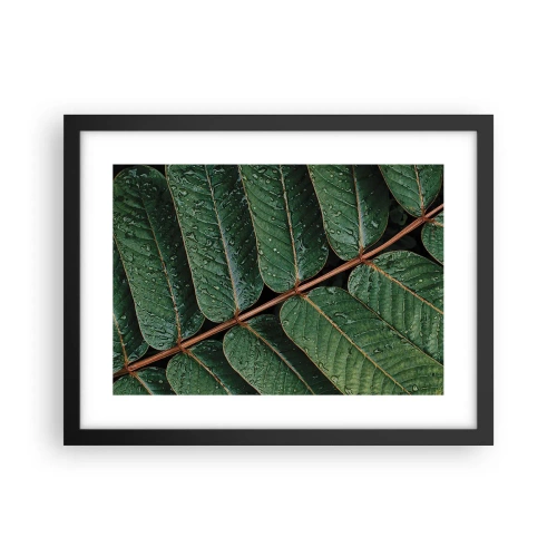 Affisch i svart ram - I den gröna rytmen - 40x30 cm