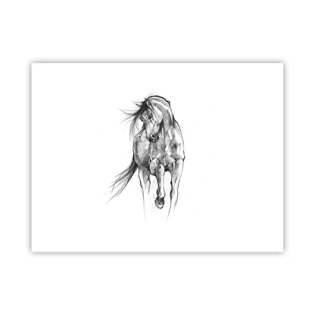 Affisch - Elegant trav - 40x30 cm