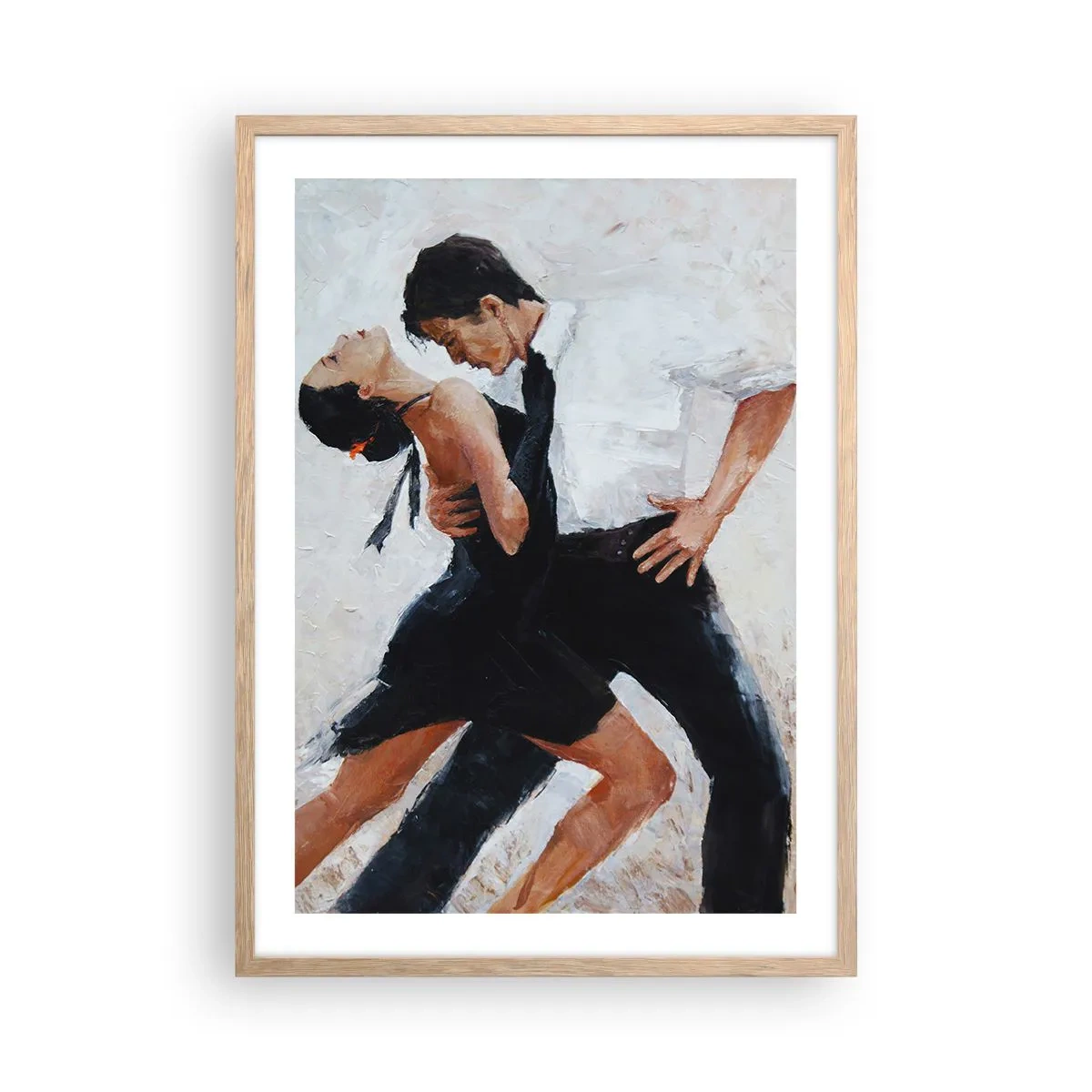 Affisch i ram av ljusek - Mina drömmars tango - 50x70 cm