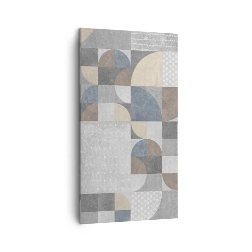 Canvastavla - Bild på duk - Keramisk fantasi - 45x80 cm