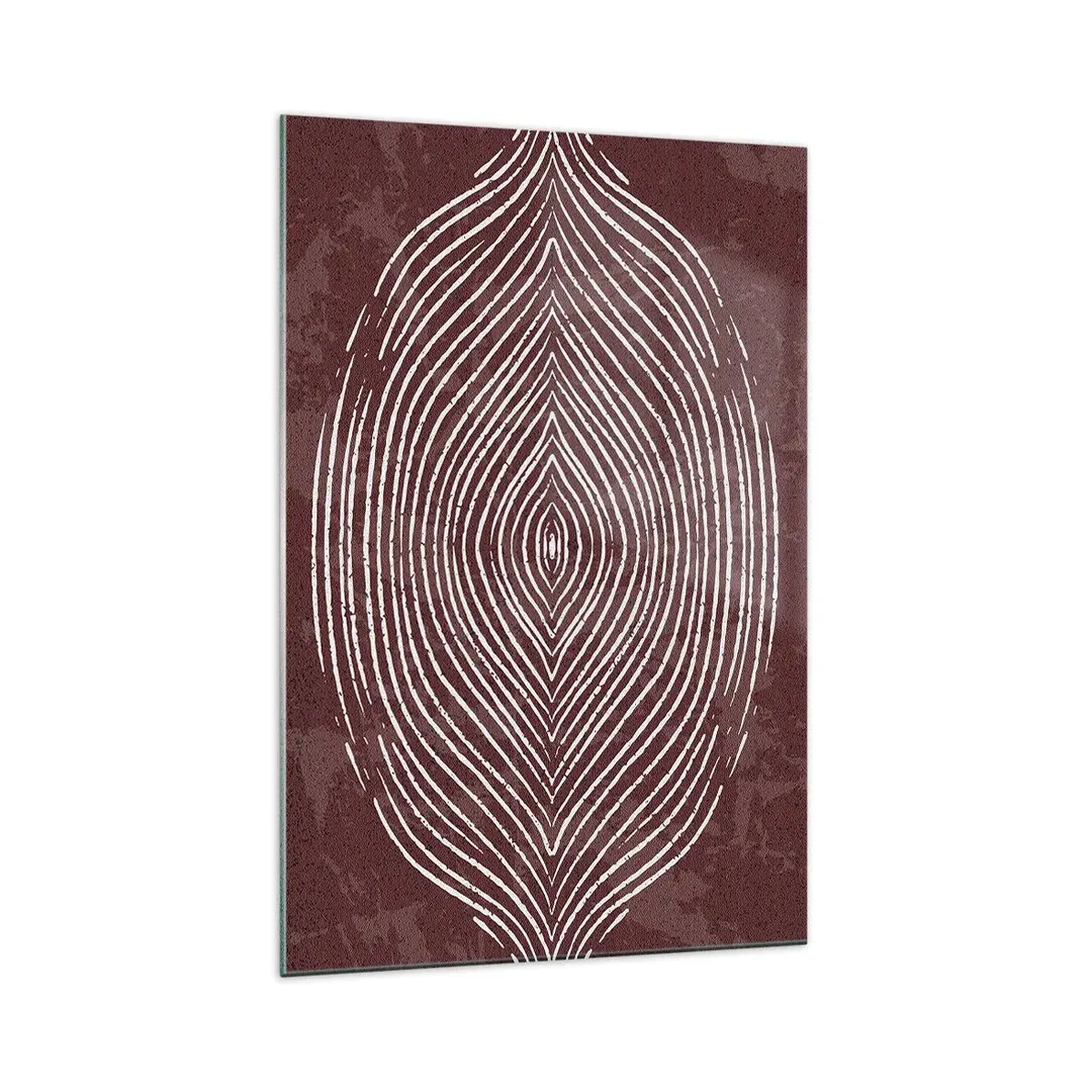 Glastavla - Bild på glas - Rymden talar - 70x100 cm