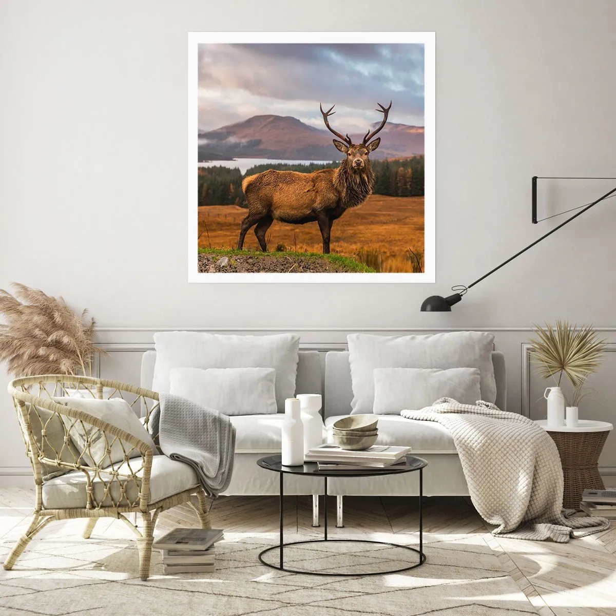 Affisch - Naturens majestät - 60x60 cm