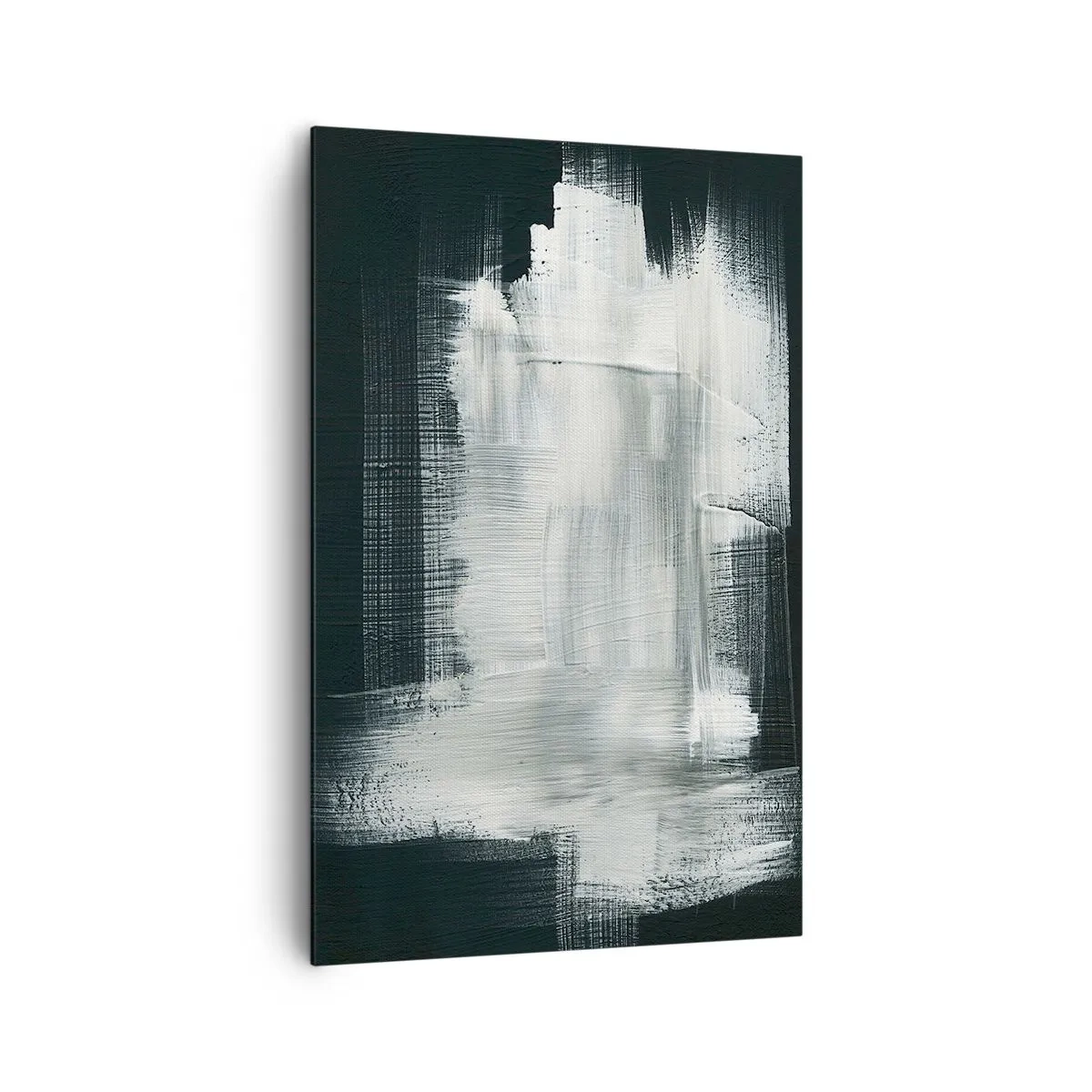 Canvastavla - Bild på duk - Vävd av det vertikala och horisontella - 80x120 cm