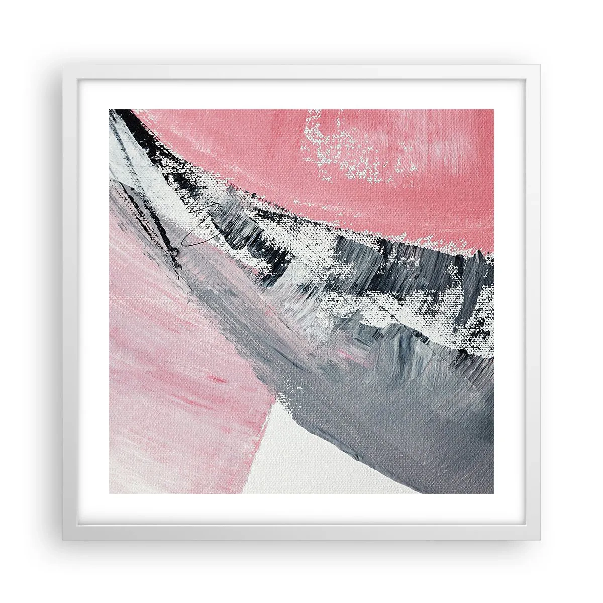 Affisch i vit ram - Anpassad komposition - 50x50 cm