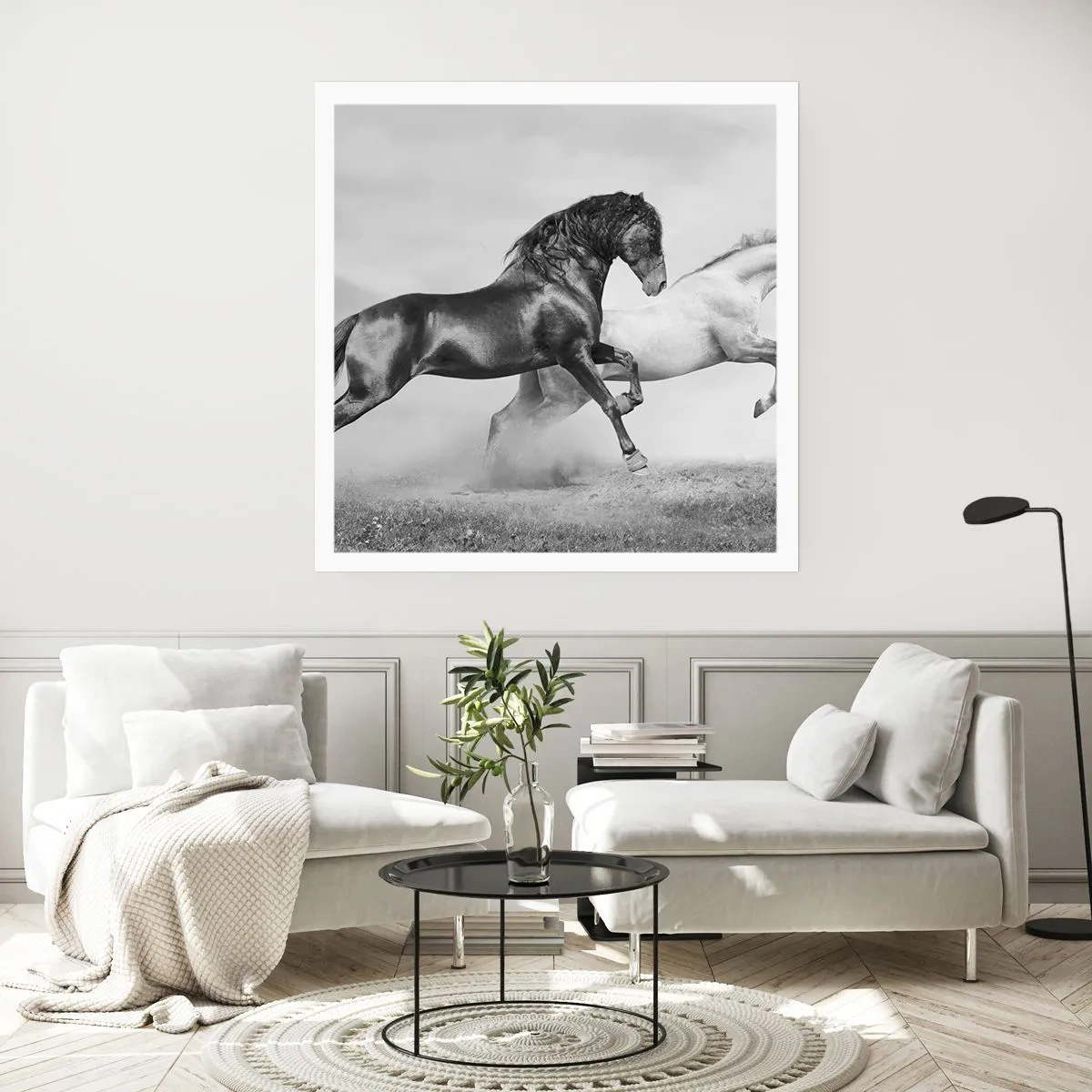 Affisch - Änglar och demoner - 50x50 cm