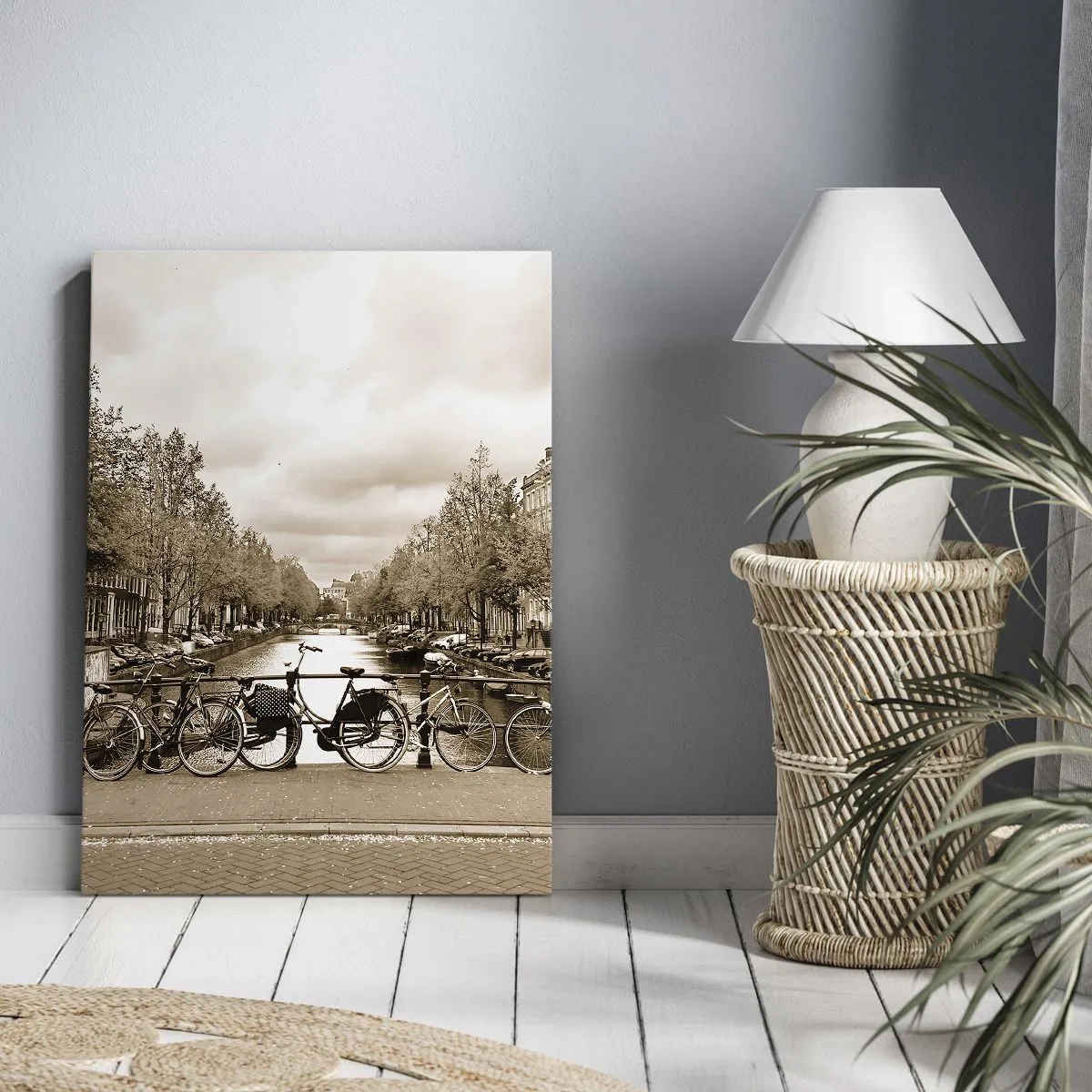 Canvastavla - Bild på duk - Holländsk stämning - 50x70 cm