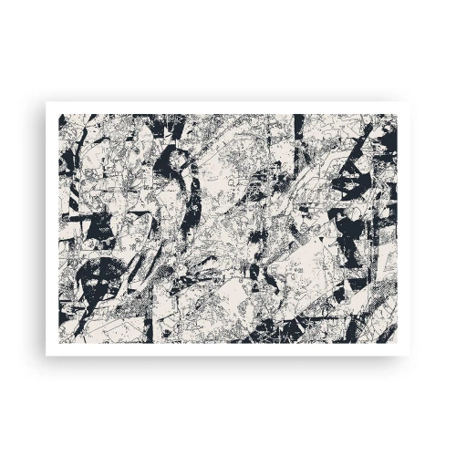 Affisch - Motsatsernas interpenetration - 100x70 cm