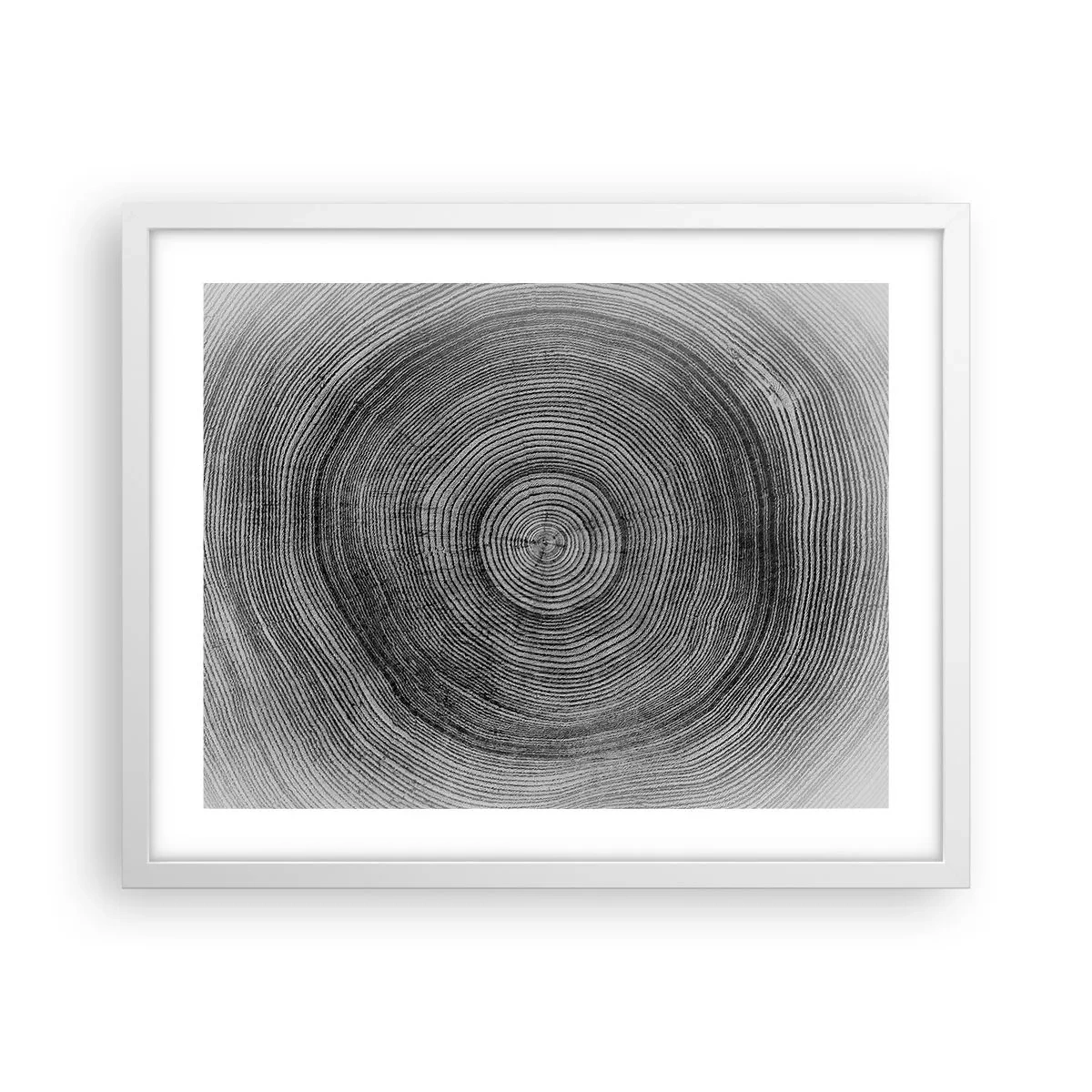 Affisch i vit ram - Ett tecken i tiden - 50x40 cm