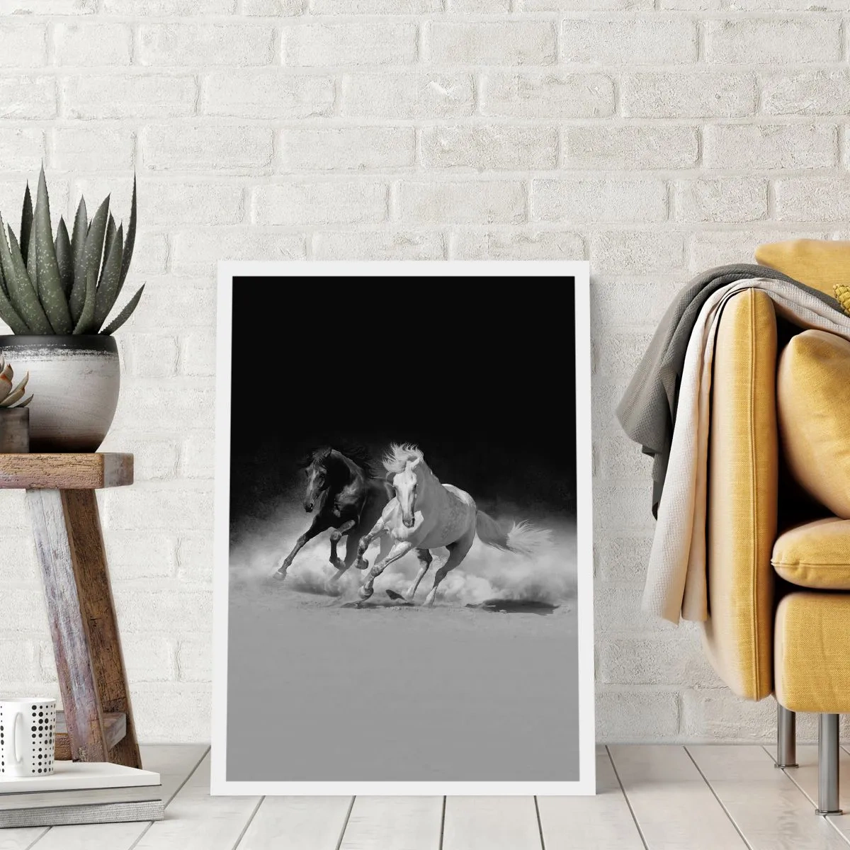 Affisch - Frihetens galopp - 70x100 cm