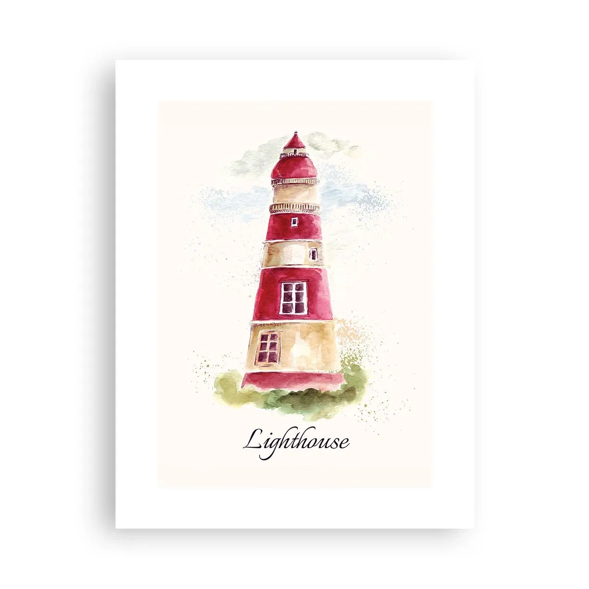 Affisch - Det är alltid något väder - 30x40 cm