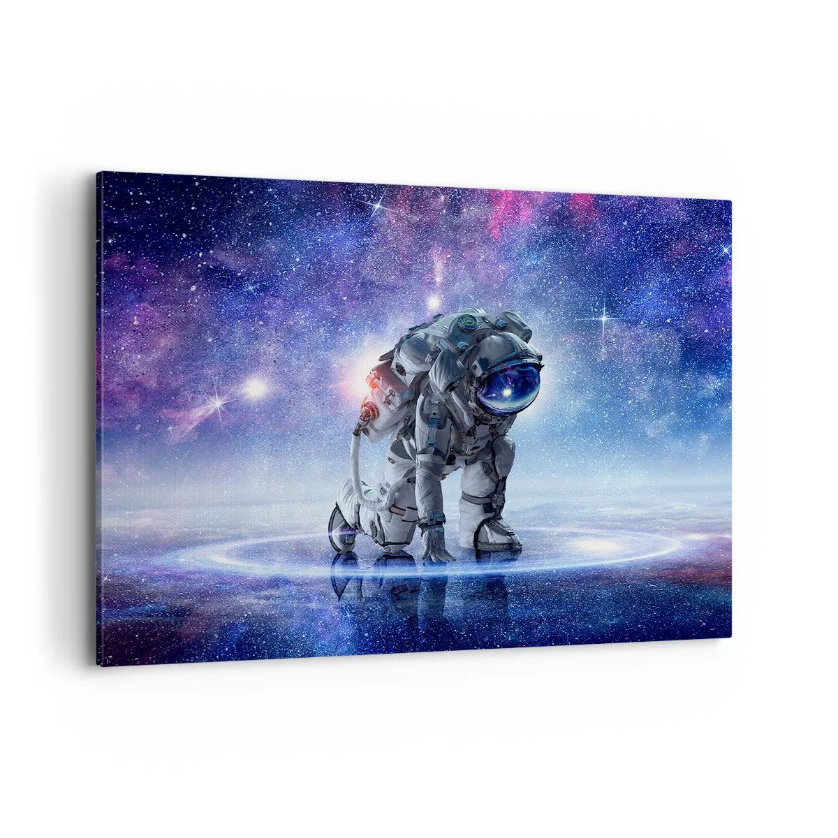 Canvastavla - Bild på duk - Stjärnig himmel över mig - 100x70 cm
