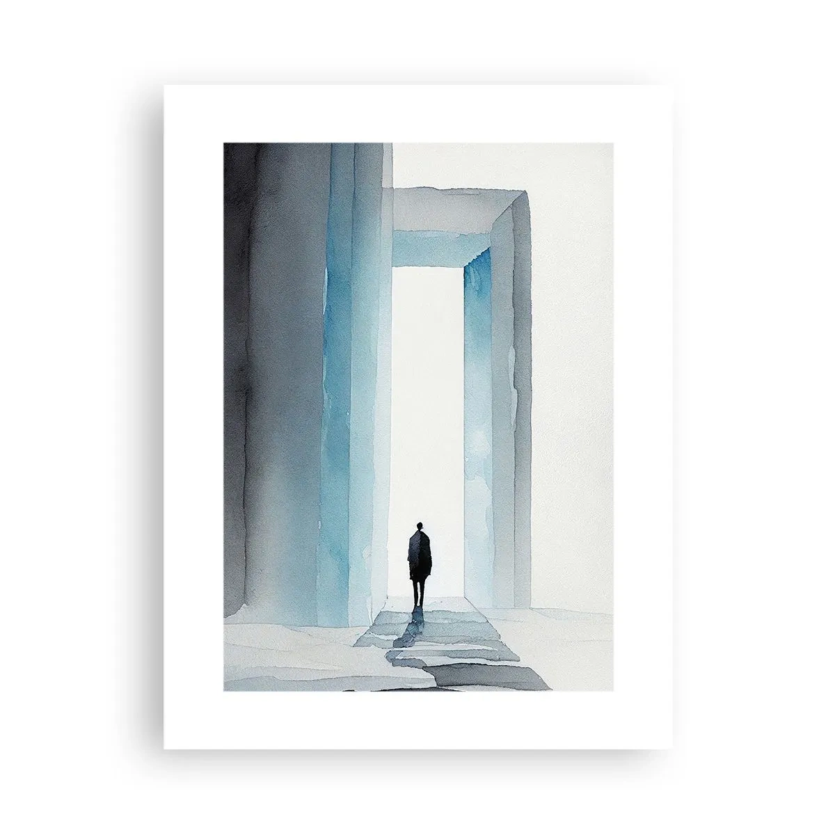 Affisch - Lev utan gränser - 30x40 cm