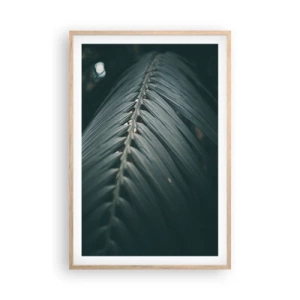 Affisch i ram av ljusek - Naturens precision - 61x91 cm