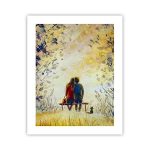 Affisch - Magisk stund - 40x50 cm