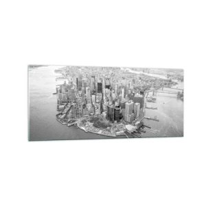 Glastavla - Bild på glas - Hur man inte älskar? - 120x50 cm