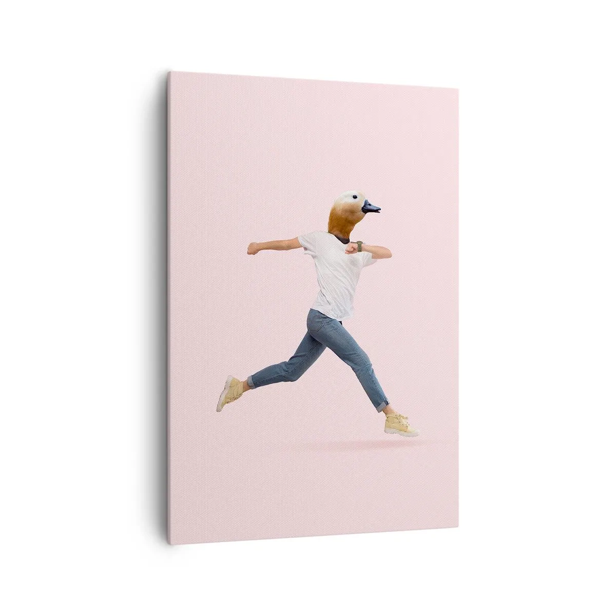 Canvastavla - Bild på duk - En nypa absurd - 70x100 cm