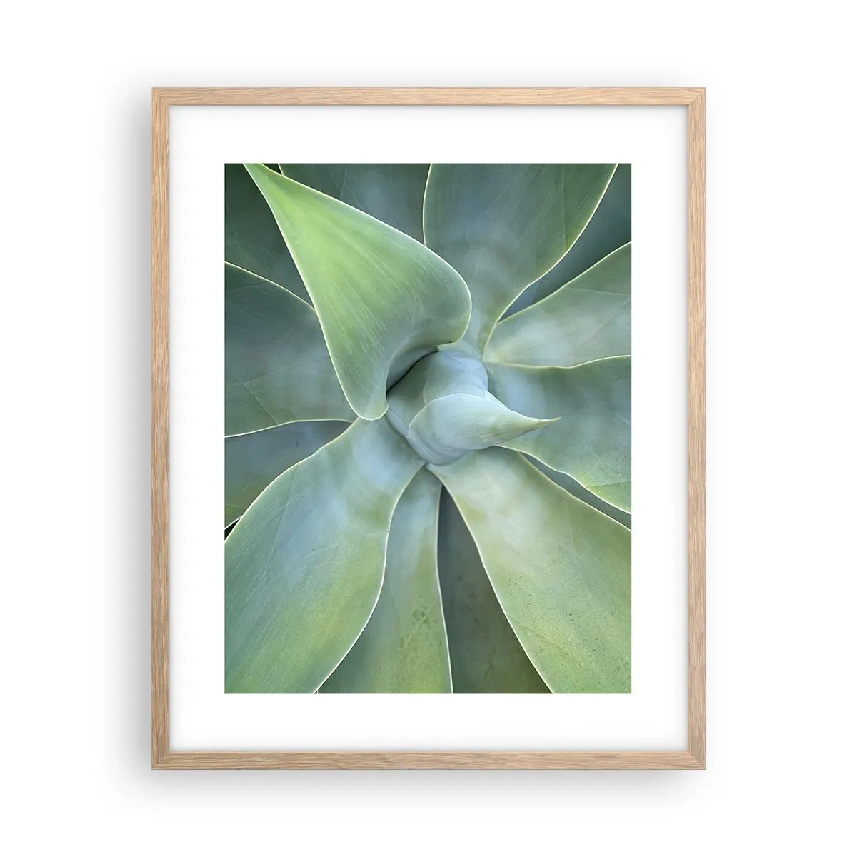 Affisch i ram av ljusek - Det gröna föds - 40x50 cm