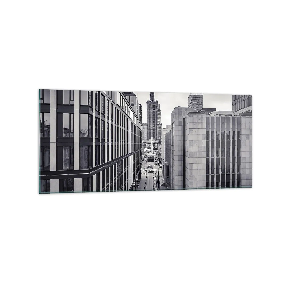 Glastavla - Bild på glas - Warszawadalen - 120x50 cm