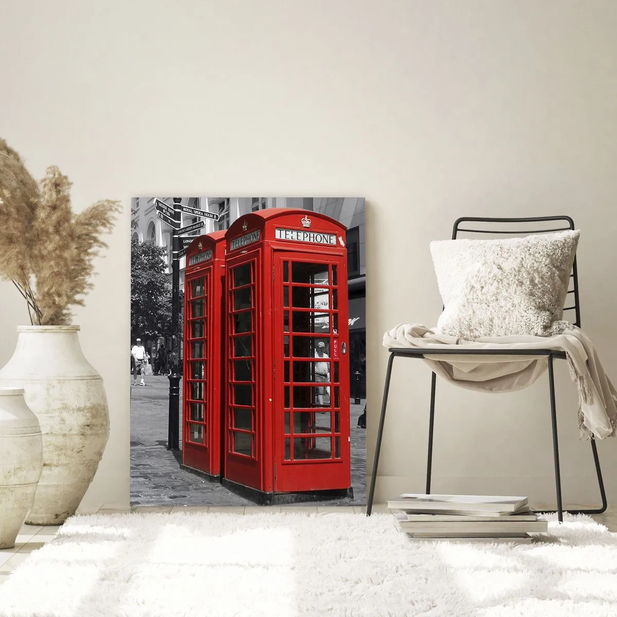 Glastavla - Bild på glas - , - 70x100 cm