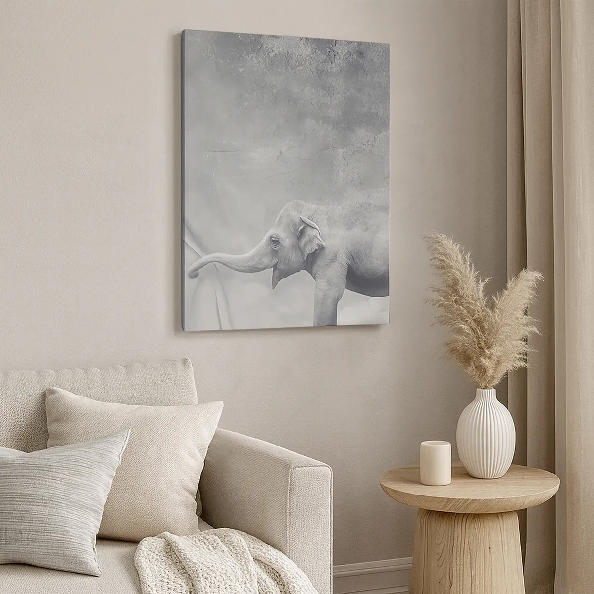 Canvastavla - Bild på duk - Avslöja hemligheten - 50x70 cm