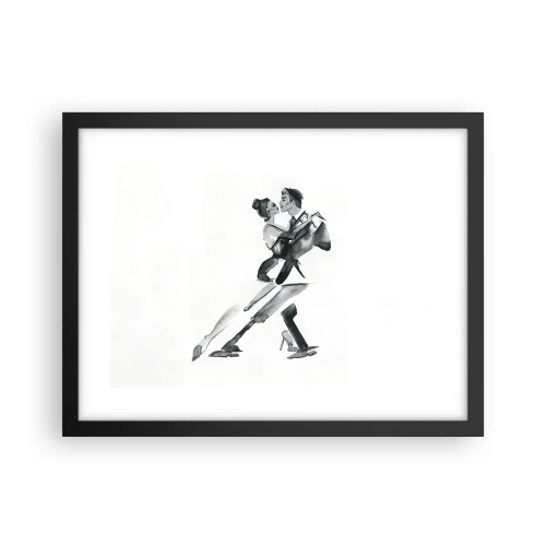 Affisch i svart ram - I en rytm - 40x30 cm