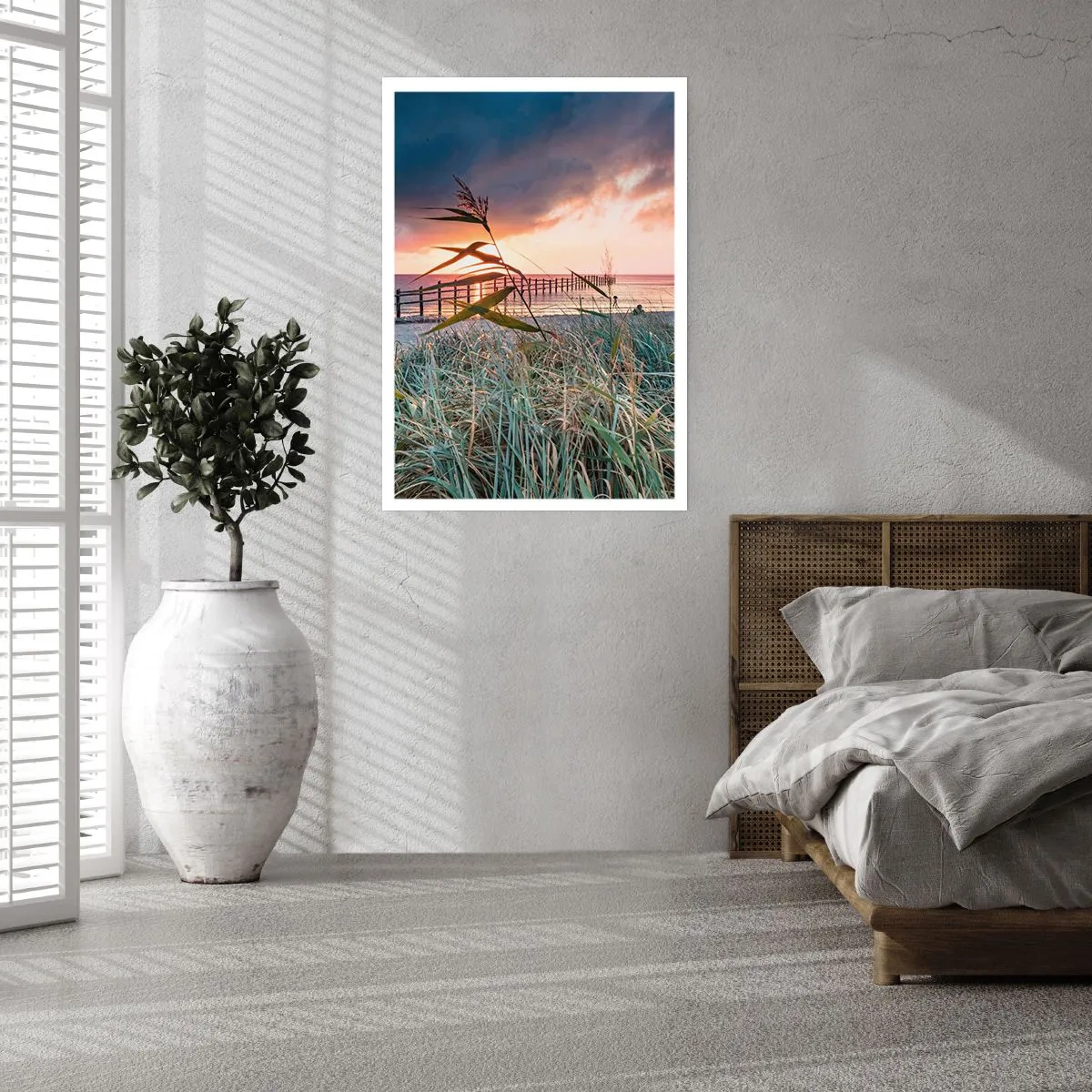 Affisch - Försvinner inte med vinden - 70x100 cm