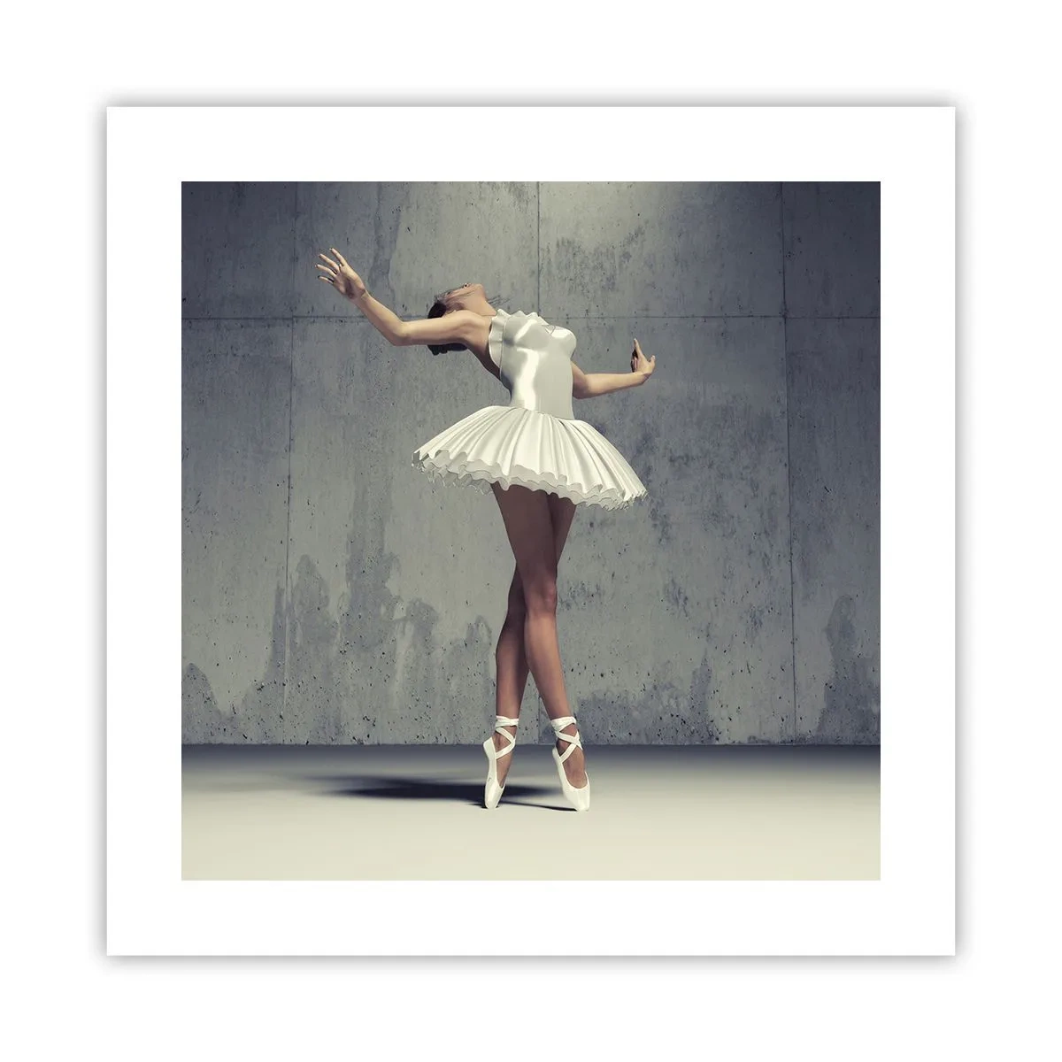 Affisch - Lätt som en fågel - 40x40 cm