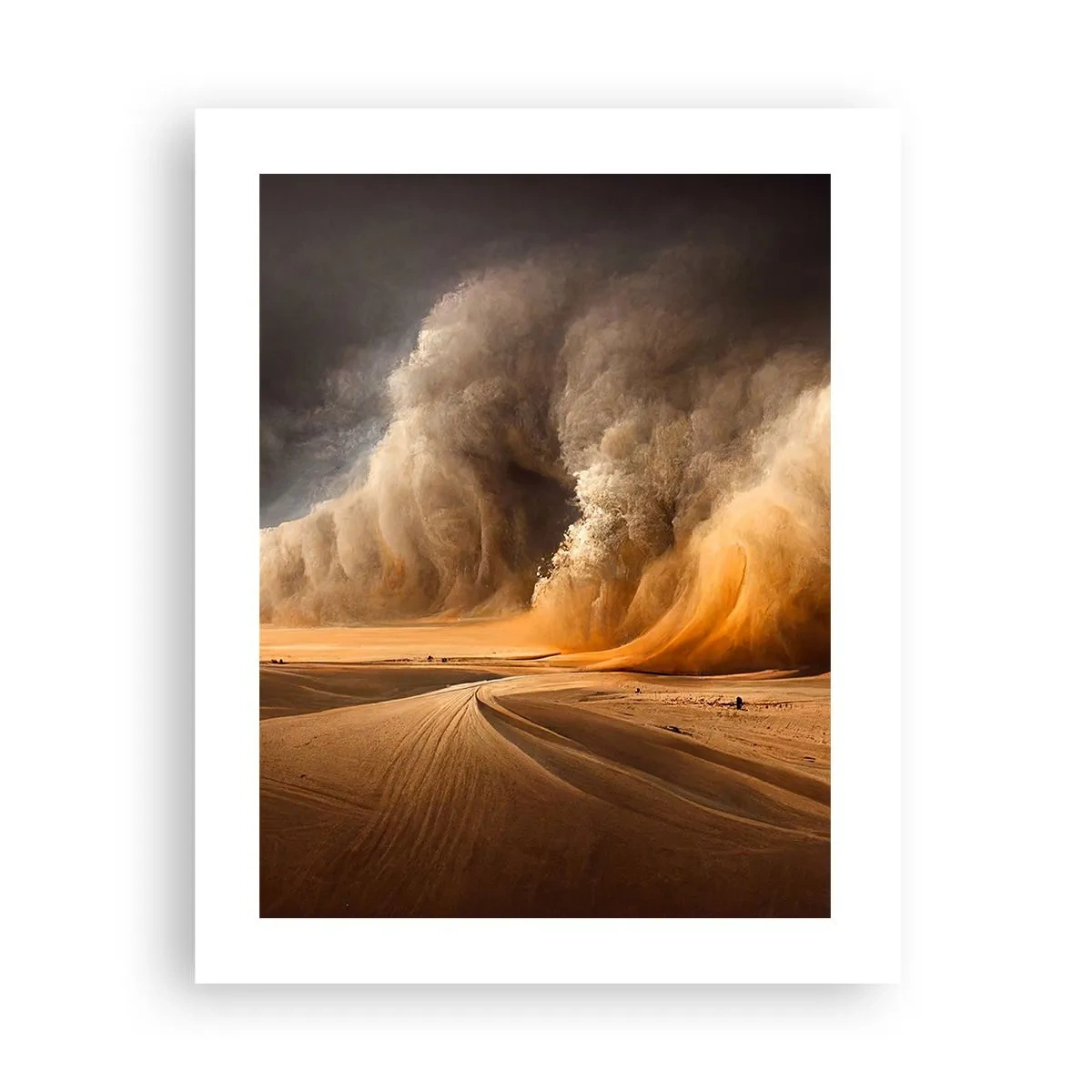 Affisch - Öknens vrede - 40x50 cm