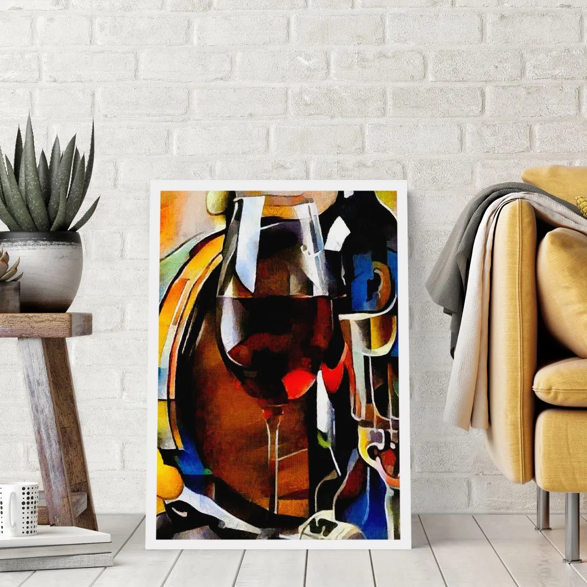 Affisch - Så blir världen färgglad - 61x91 cm