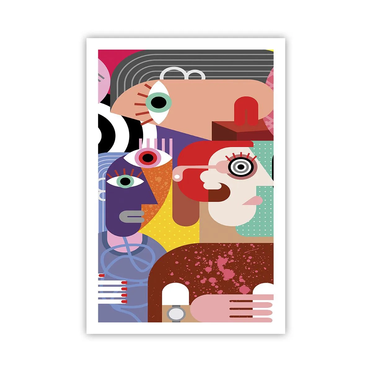 Affisch - Vi är från Picasso - 61x91 cm