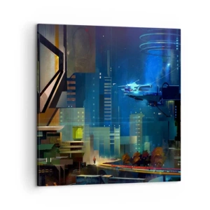 Canvastavla - Bild på duk - Inom snar framtid - 50x50 cm