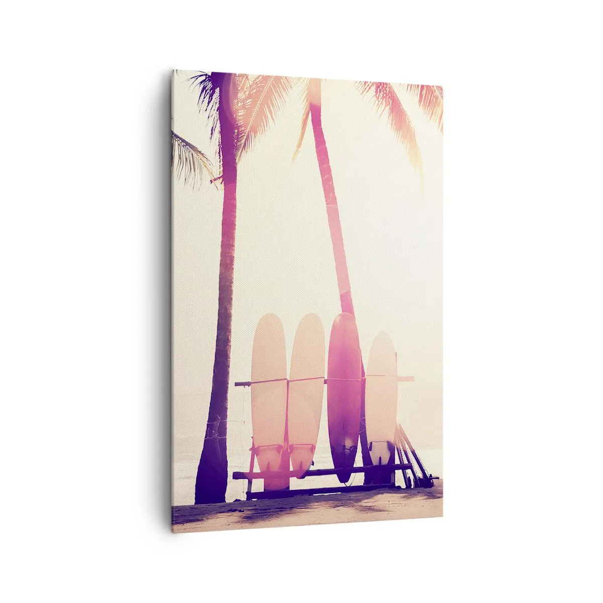 Canvastavla - Bild på duk - Det blir en underbar dag - 80x120 cm