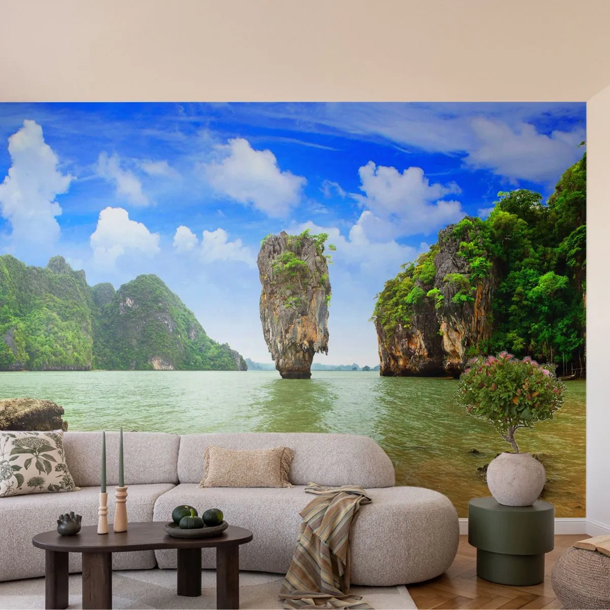 Fototapet Premium Sand - Naturens bergsunder - Landskap, Natur, Tropikerna - 100x70 cm