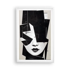 Affisch i vit ram - Djupt dold - 61x91 cm