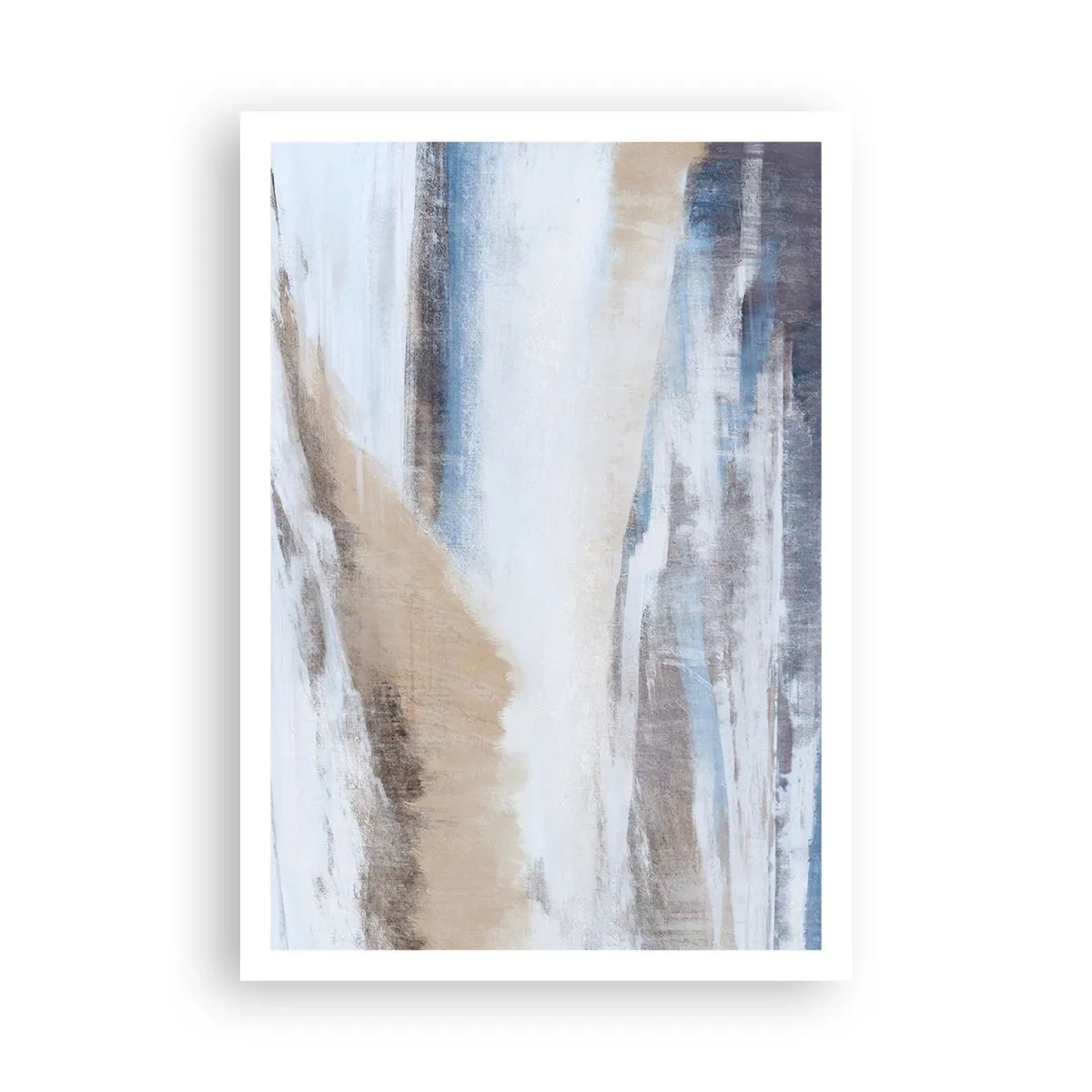 Affisch - Vinterkomposition - 70x100 cm