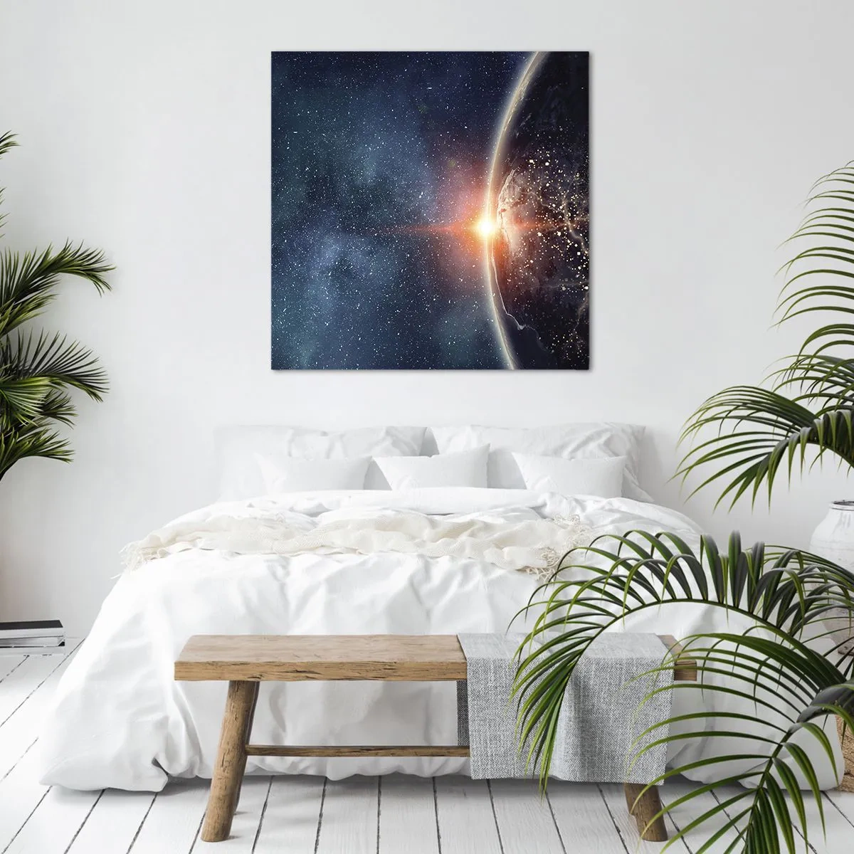 Canvastavla - Bild på duk - I nytt perspektiv - 40x40 cm